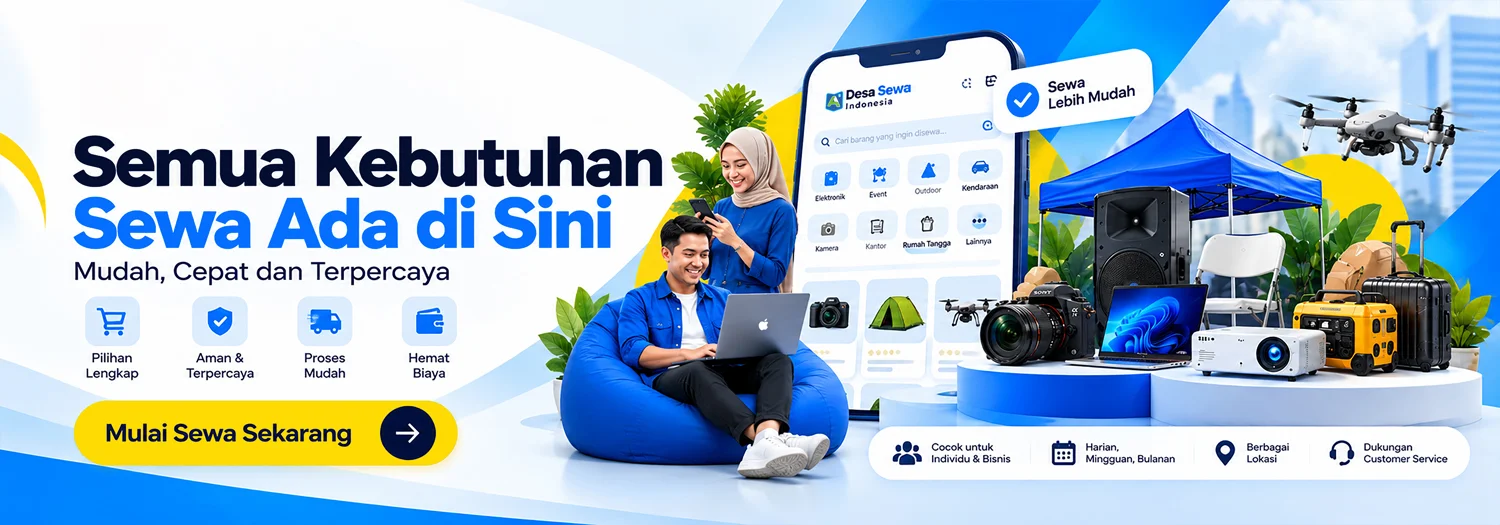 Semua Kebutuhan Sewa Ada disini